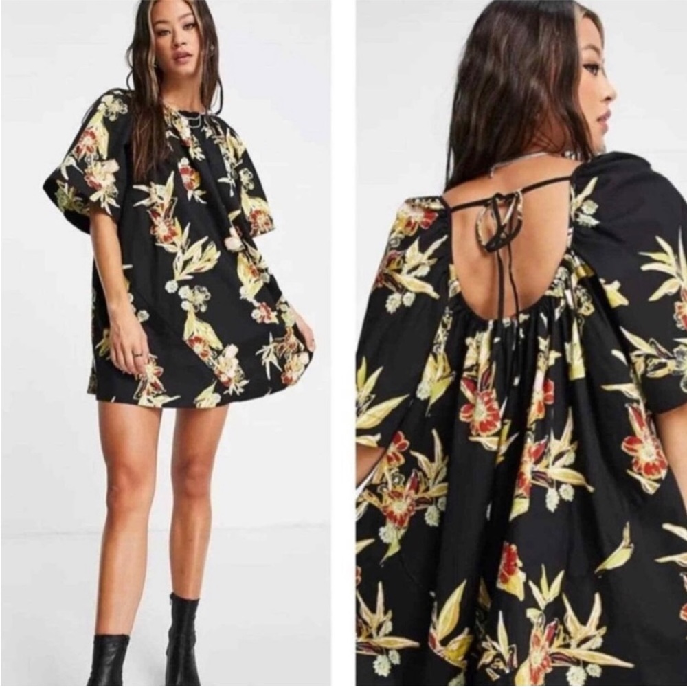 NWT Free People Jodie Night Combo Mini Dress M
